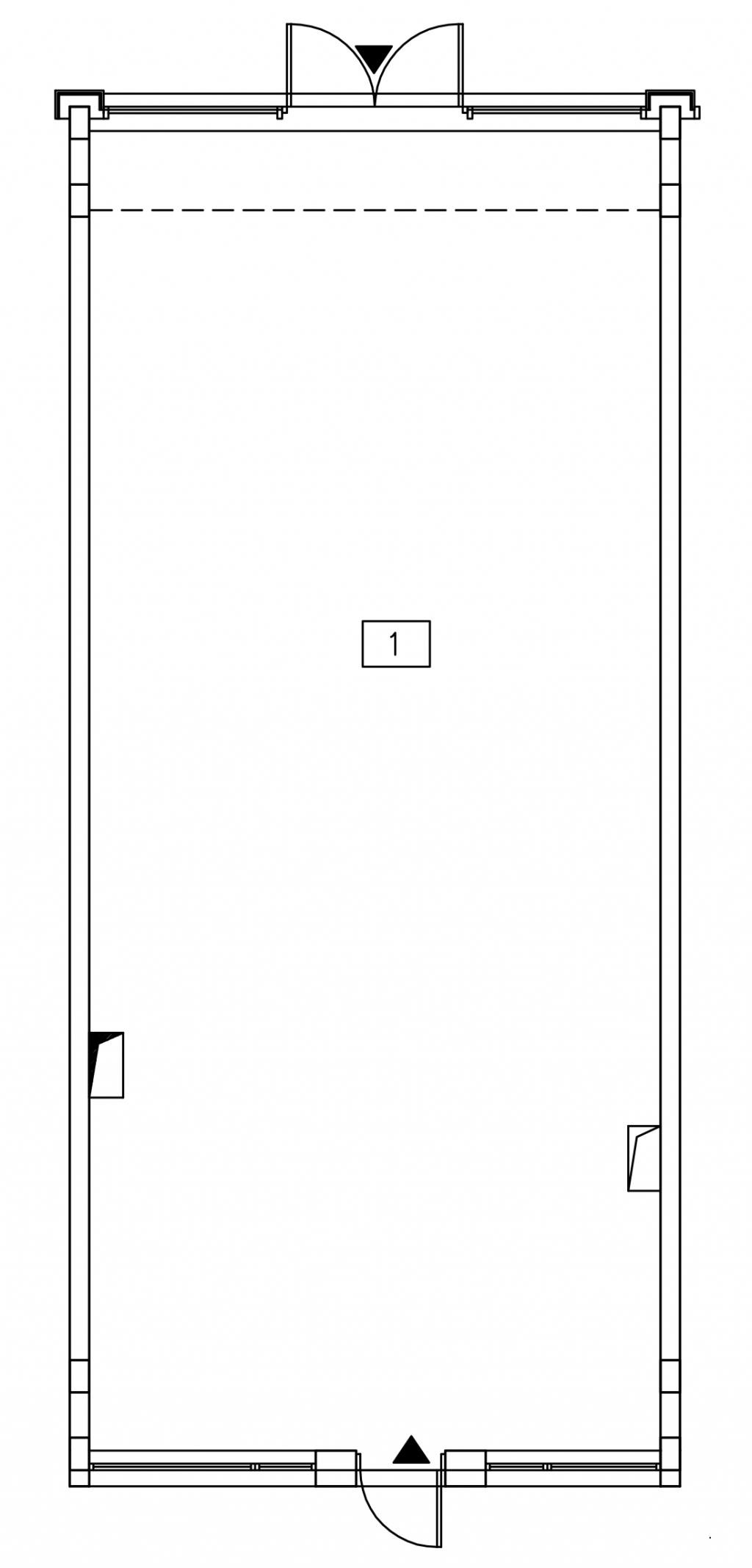 Rzut apartamentu 4-UG4