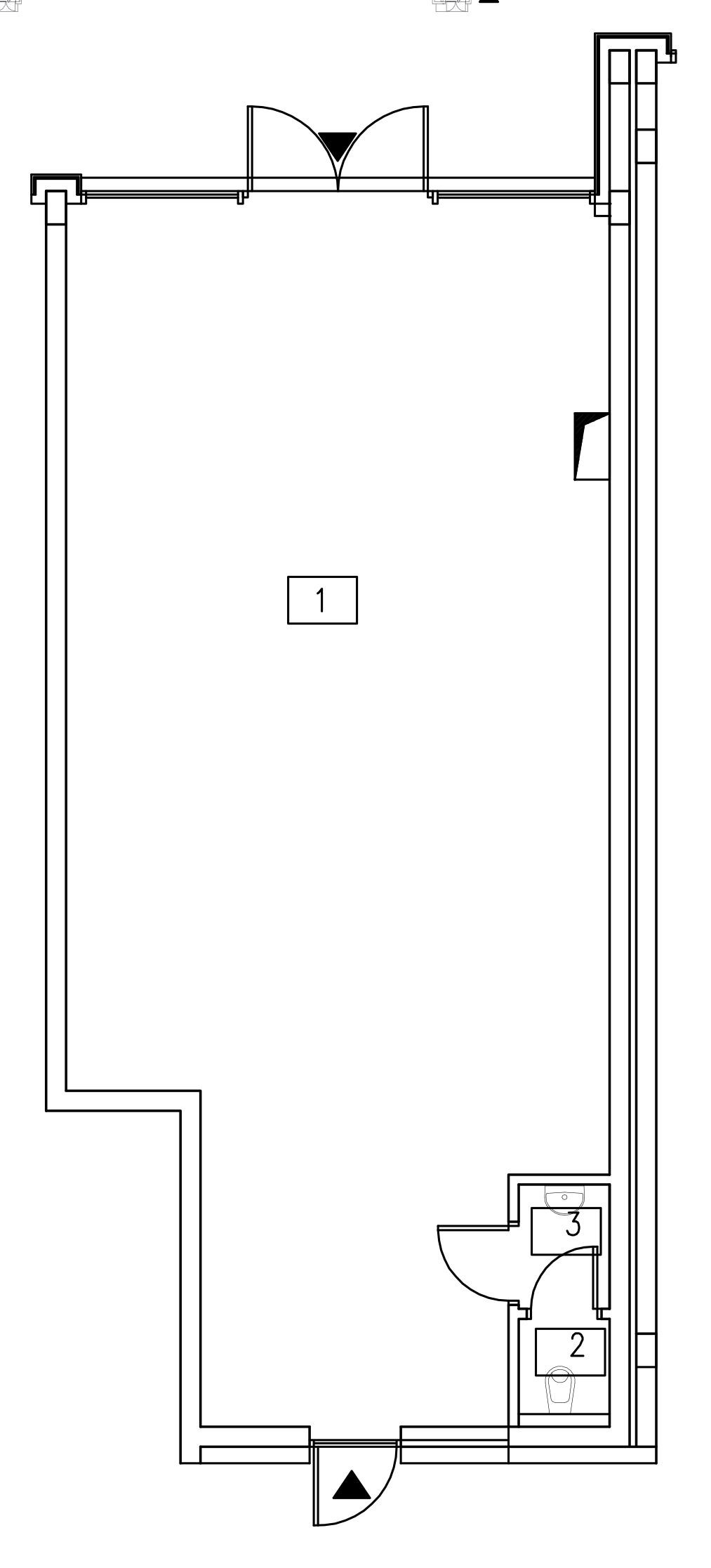 Rzut apartamentu 4-UH2