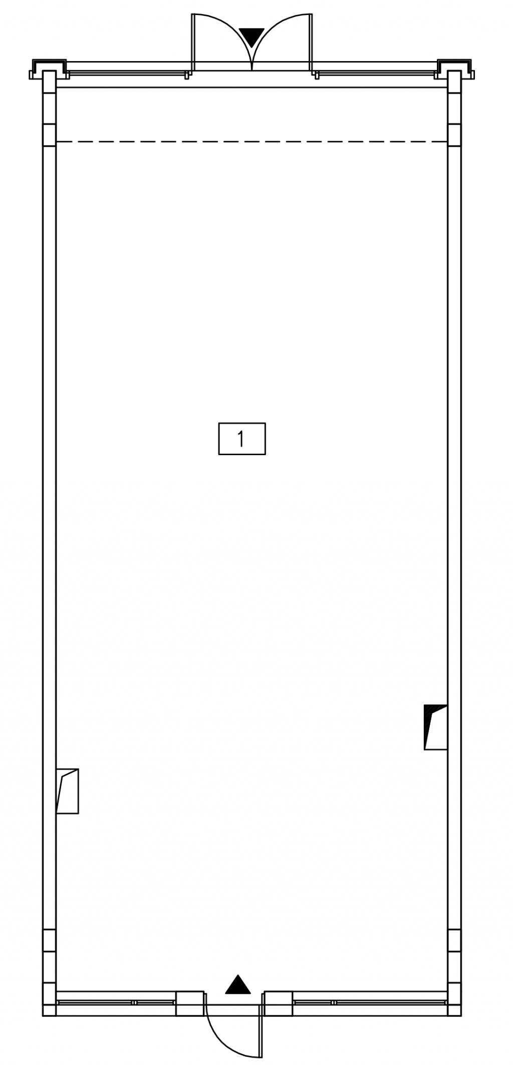 Rzut apartamentu 4-UG5